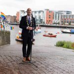 On Sunday, July 4, 2021 the Limerick Pride festivities kicked off  with the Rainbow River Swim Parade which saw over 80 swimmers from Limerick swimming group Limerick Narwhals taking to the river followed by over sailing boats, paddle boats and kayaks in a celebration of Pride on the River Shannon.  Picture: farhan Saeed/ilovelimerick