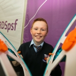 REPRO FREE 22/01/17 Pictured at the 2017 RDS Primary Science Fair Limerick was Conor Martin from Caherconlish NS, Caherconlish, Co. Limerick. This year the Limerick Fair doubled capacity to 120 schools, in only its second year. In total, across three venues: Dublin, Limerick and Belfast, a total of 7,500 primary school students will participate at the Fair. This is the first year of the RDS Primary Science Fair Belfast. Picture Oisin McHugh True Media.