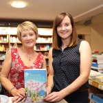 Pictured at the launch of her 16th book 'The Birthday Party' at O'Mahoney's Book Shop is author Roisin Meaney and Elaine Egan, Publicity Director at Hachette Ireland. Picture: orla mcLaughlin/ilovelimerick.