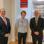 Gordon, Lisa and Peter Kearney celebrating 50 years of their family's business Rooney Auctioneers. Picture: Richard Lynch/ilovelimerick.