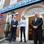 Gordon, Lisa and Peter Kearney celebrating 50 years of their family's business Rooney Auctioneers. Picture: Richard Lynch/ilovelimerick.