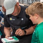 On Sunday 21st May, 2023, former Ireland, Lions and Ulster Rugby Captain Rory Best arrived at the International Rugby Experience in Limerick as part of his 330km Rory’s Miles 2 Mayo challenge in aid of Cancer Fund for Children. Picture: Olena Oleksienko/ilovelimerick