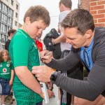 On Sunday 21st May, 2023, former Ireland, Lions and Ulster Rugby Captain Rory Best arrived at the International Rugby Experience in Limerick as part of his 330km Rory’s Miles 2 Mayo challenge in aid of Cancer Fund for Children. Picture: Olena Oleksienko/ilovelimerick