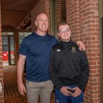 On Sunday 21st May, 2023, former Ireland, Lions and Ulster Rugby Captain Rory Best arrived at the International Rugby Experience in Limerick as part of his 330km Rory’s Miles 2 Mayo challenge in aid of Cancer Fund for Children. Picture: Olena Oleksienko/ilovelimerick