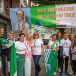 Rose of Tralee tour 2023 stopped in Limerick at the George Hotel and Savoy Hotel and crowds gathered to meet the Roses. Picture: Olena Oleksienko/ilovelimerick