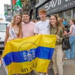 Rose of Tralee tour 2023 stopped in Limerick at the George Hotel and Savoy Hotel and crowds gathered to meet the Roses. Picture: Olena Oleksienko/ilovelimerick