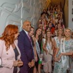 Rose of Tralee tour 2023 stopped in Limerick at the George Hotel and Savoy Hotel and crowds gathered to meet the Roses. Picture: Olena Oleksienko/ilovelimerick