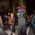 Samhain is Limerick’s Halloween Festival celebrating local folklore and traditions through talks and workshops, and fun educational events for children all set within the most ancient part of the city, Limerick’s Medieval Quarter. Picture is the Samhain Parade 2023 which took place Saturday, October 28, 2023. Picture: Olena Oleksienko/ilovelimerick