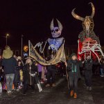 Samhain is Limerick’s Halloween Festival celebrating local folklore and traditions through talks and workshops, and fun educational events for children all set within the most ancient part of the city, Limerick’s Medieval Quarter. Picture is the Samhain Parade 2023 which took place Saturday, October 28, 2023. Picture: Olena Oleksienko/ilovelimerick