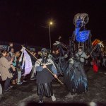 Samhain is Limerick’s Halloween Festival celebrating local folklore and traditions through talks and workshops, and fun educational events for children all set within the most ancient part of the city, Limerick’s Medieval Quarter. Picture is the Samhain Parade 2023 which took place Saturday, October 28, 2023. Picture: Olena Oleksienko/ilovelimerick