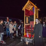 Samhain is Limerick’s Halloween Festival celebrating local folklore and traditions through talks and workshops, and fun educational events for children all set within the most ancient part of the city, Limerick’s Medieval Quarter. Picture is the Samhain Parade 2023 which took place Saturday, October 28, 2023. Picture: Olena Oleksienko/ilovelimerick