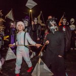 Samhain is Limerick’s Halloween Festival celebrating local folklore and traditions through talks and workshops, and fun educational events for children all set within the most ancient part of the city, Limerick’s Medieval Quarter. Picture is the Samhain Parade 2023 which took place Saturday, October 28, 2023. Picture: Olena Oleksienko/ilovelimerick
