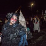 Samhain is Limerick’s Halloween Festival celebrating local folklore and traditions through talks and workshops, and fun educational events for children all set within the most ancient part of the city, Limerick’s Medieval Quarter. Picture is the Samhain Parade 2023 which took place Saturday, October 28, 2023. Picture: Olena Oleksienko/ilovelimerick