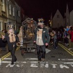 Samhain is Limerick’s Halloween Festival celebrating local folklore and traditions through talks and workshops, and fun educational events for children all set within the most ancient part of the city, Limerick’s Medieval Quarter. Picture is the Samhain Parade 2023 which took place Saturday, October 28, 2023. Picture: Olena Oleksienko/ilovelimerick