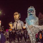 Samhain is Limerick’s Halloween Festival celebrating local folklore and traditions through talks and workshops, and fun educational events for children all set within the most ancient part of the city, Limerick’s Medieval Quarter. Picture is the Samhain Parade 2023 which took place Saturday, October 28, 2023. Picture: Olena Oleksienko/ilovelimerick