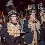 Samhain is Limerick’s Halloween Festival celebrating local folklore and traditions through talks and workshops, and fun educational events for children all set within the most ancient part of the city, Limerick’s Medieval Quarter. Picture is the Samhain Parade 2023 which took place Saturday, October 28, 2023. Picture: Olena Oleksienko/ilovelimerick