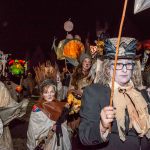 Samhain is Limerick’s Halloween Festival celebrating local folklore and traditions through talks and workshops, and fun educational events for children all set within the most ancient part of the city, Limerick’s Medieval Quarter. Picture is the Samhain Parade 2023 which took place Saturday, October 28, 2023. Picture: Olena Oleksienko/ilovelimerick