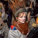 Samhain is Limerick’s Halloween Festival celebrating local folklore and traditions through talks and workshops, and fun educational events for children all set within the most ancient part of the city, Limerick’s Medieval Quarter. Picture is the Samhain Parade 2023 which took place Saturday, October 28, 2023. Picture: Olena Oleksienko/ilovelimerick