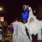 Samhain is Limerick’s Halloween Festival celebrating local folklore and traditions through talks and workshops, and fun educational events for children all set within the most ancient part of the city, Limerick’s Medieval Quarter. Picture is the Samhain Parade 2023 which took place Saturday, October 28, 2023. Picture: Olena Oleksienko/ilovelimerick