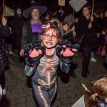 Samhain is Limerick’s Halloween Festival celebrating local folklore and traditions through talks and workshops, and fun educational events for children all set within the most ancient part of the city, Limerick’s Medieval Quarter. Picture is the Samhain Parade 2023 which took place Saturday, October 28, 2023. Picture: Olena Oleksienko/ilovelimerick