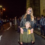 Samhain is Limerick’s Halloween Festival celebrating local folklore and traditions through talks and workshops, and fun educational events for children all set within the most ancient part of the city, Limerick’s Medieval Quarter. Picture is the Samhain Parade 2023 which took place Saturday, October 28, 2023. Picture: Olena Oleksienko/ilovelimerick