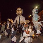 Samhain is Limerick’s Halloween Festival celebrating local folklore and traditions through talks and workshops, and fun educational events for children all set within the most ancient part of the city, Limerick’s Medieval Quarter. Picture is the Samhain Parade 2023 which took place Saturday, October 28, 2023. Picture: Olena Oleksienko/ilovelimerick