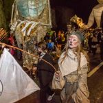 Samhain is Limerick’s Halloween Festival celebrating local folklore and traditions through talks and workshops, and fun educational events for children all set within the most ancient part of the city, Limerick’s Medieval Quarter. Picture is the Samhain Parade 2023 which took place Saturday, October 28, 2023. Picture: Olena Oleksienko/ilovelimerick