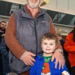 Santa arrived at the Crescent Shopping Centre 
on Sunday, December 1st, 2024 and he greeted families at the Garryowen Mall entrance before leading a merry parade to his Grotto on City Mall. Picture: Olena Oleksienko/ilovelimerick