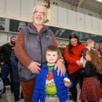 Santa arrived at the Crescent Shopping Centre 
on Sunday, December 1st, 2024 and he greeted families at the Garryowen Mall entrance before leading a merry parade to his Grotto on City Mall. Picture: Olena Oleksienko/ilovelimerick
