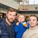Santa arrived at the Crescent Shopping Centre 
on Sunday, December 1st, 2024 and he greeted families at the Garryowen Mall entrance before leading a merry parade to his Grotto on City Mall. Picture: Olena Oleksienko/ilovelimerick