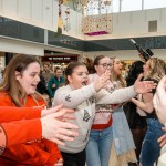 Santa arrived at the Crescent Shopping Centre 
on Sunday, December 1st, 2024 and he greeted families at the Garryowen Mall entrance before leading a merry parade to his Grotto on City Mall. Picture: Olena Oleksienko/ilovelimerick