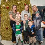 Santa arrived at the Crescent Shopping Centre 
on Sunday, December 1st, 2024 and he greeted families at the Garryowen Mall entrance before leading a merry parade to his Grotto on City Mall. Picture: Olena Oleksienko/ilovelimerick