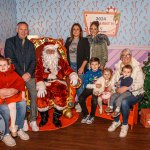 Santa arrived at the Crescent Shopping Centre 
on Sunday, December 1st, 2024 and he greeted families at the Garryowen Mall entrance before leading a merry parade to his Grotto on City Mall. Picture: Olena Oleksienko/ilovelimerick