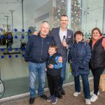 Santa arrived at the Crescent Shopping Centre 
on Sunday, December 1st, 2024 and he greeted families at the Garryowen Mall entrance before leading a merry parade to his Grotto on City Mall. Picture: Olena Oleksienko/ilovelimerick