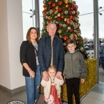 Santa arrived at the Crescent Shopping Centre 
on Sunday, December 1st, 2024 and he greeted families at the Garryowen Mall entrance before leading a merry parade to his Grotto on City Mall. Picture: Olena Oleksienko/ilovelimerick