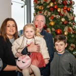 Santa arrived at the Crescent Shopping Centre 
on Sunday, December 1st, 2024 and he greeted families at the Garryowen Mall entrance before leading a merry parade to his Grotto on City Mall. Picture: Olena Oleksienko/ilovelimerick