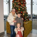 Santa arrived at the Crescent Shopping Centre 
on Sunday, December 1st, 2024 and he greeted families at the Garryowen Mall entrance before leading a merry parade to his Grotto on City Mall. Picture: Olena Oleksienko/ilovelimerick