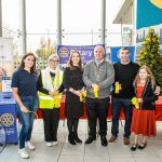 Santa arrived at the Crescent Shopping Centre 
on Sunday, December 1st, 2024 and he greeted families at the Garryowen Mall entrance before leading a merry parade to his Grotto on City Mall. Picture: Olena Oleksienko/ilovelimerick