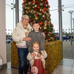 Santa arrived at the Crescent Shopping Centre 
on Sunday, December 1st, 2024 and he greeted families at the Garryowen Mall entrance before leading a merry parade to his Grotto on City Mall. Picture: Olena Oleksienko/ilovelimerick