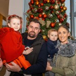 Santa arrived at the Crescent Shopping Centre 
on Sunday, December 1st, 2024 and he greeted families at the Garryowen Mall entrance before leading a merry parade to his Grotto on City Mall. Picture: Olena Oleksienko/ilovelimerick