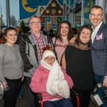 Santa arrived at the Crescent Shopping Centre 
on Sunday, December 1st, 2024 and he greeted families at the Garryowen Mall entrance before leading a merry parade to his Grotto on City Mall. Picture: Olena Oleksienko/ilovelimerick