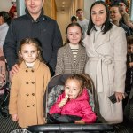 Santa arrived at the Crescent Shopping Centre 
on Sunday, December 1st, 2024 and he greeted families at the Garryowen Mall entrance before leading a merry parade to his Grotto on City Mall. Picture: Olena Oleksienko/ilovelimerick