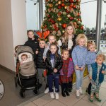 Santa arrived at the Crescent Shopping Centre 
on Sunday, December 1st, 2024 and he greeted families at the Garryowen Mall entrance before leading a merry parade to his Grotto on City Mall. Picture: Olena Oleksienko/ilovelimerick