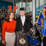 Santa arrived at the Crescent Shopping Centre 
on Sunday, December 1st, 2024 and he greeted families at the Garryowen Mall entrance before leading a merry parade to his Grotto on City Mall. Picture: Olena Oleksienko/ilovelimerick