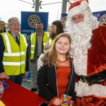 Santa arrived at the Crescent Shopping Centre 
on Sunday, December 1st, 2024 and he greeted families at the Garryowen Mall entrance before leading a merry parade to his Grotto on City Mall. Picture: Olena Oleksienko/ilovelimerick