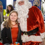 Santa arrived at the Crescent Shopping Centre 
on Sunday, December 1st, 2024 and he greeted families at the Garryowen Mall entrance before leading a merry parade to his Grotto on City Mall. Picture: Olena Oleksienko/ilovelimerick