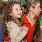 Santa arrived at the Crescent Shopping Centre 
on Sunday, December 1st, 2024 and he greeted families at the Garryowen Mall entrance before leading a merry parade to his Grotto on City Mall. Picture: Olena Oleksienko/ilovelimerick
