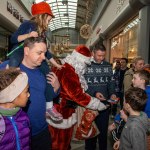 Santa arrived at the Crescent Shopping Centre 
on Sunday, December 1st, 2024 and he greeted families at the Garryowen Mall entrance before leading a merry parade to his Grotto on City Mall. Picture: Olena Oleksienko/ilovelimerick