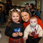 Santa arrived at the Crescent Shopping Centre 
on Sunday, December 1st, 2024 and he greeted families at the Garryowen Mall entrance before leading a merry parade to his Grotto on City Mall. Picture: Olena Oleksienko/ilovelimerick
