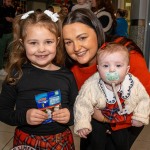 Santa arrived at the Crescent Shopping Centre 
on Sunday, December 1st, 2024 and he greeted families at the Garryowen Mall entrance before leading a merry parade to his Grotto on City Mall. Picture: Olena Oleksienko/ilovelimerick